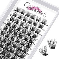 Lash Clusters Diy Eyelash Extensions 78Pcs Crislashes Mixed Eyelash Clusters 8-16Mm C Curl Cluster Lashes Wispy Volume Lash Clusters Diy Eyelash Extension Clusters For Home Use(H-C Curl Mix8-16Mm)