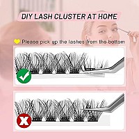 Lash Clusters Diy Eyelash Extensions 78Pcs Crislashes Cluster Lashes C Curl 16Mm Lash Clusters Wispy Eyelash Clusters Manga Lash Clusters Diy Cluster Eyelash Extensions For Home Use(H-C Curl-16Mm)