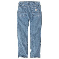 Carhartt Mens Relaxed Fit 5-Pocket Jean, Cove, 40W X 34L