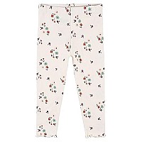 Gerber Baby Girls Toddler Multi-Pack Premium Pants Leggings, Small Floral, 3T