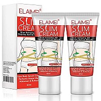 2 Pack Hot Cream, Slimming Fat Burning Cream For Belly, Waist, And Buttocks Slimming Cream That Burns Fat & Moisturizing Firming And Slimming - Goodbye Cellulite - For Womenmen Weight Loss