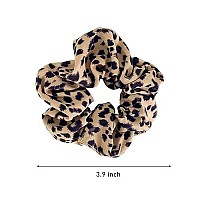 Zborh 6 Pcs Satin Hair Scrunchies Soft Elastic Hair Ties Set For Women Teenage Girls Ponytail Holders