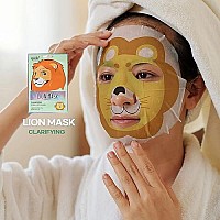 Epielle Character Sheet Masks - Animal-Inspired Luxury For Smooth & Supple Skin (Assorted 6 Pack) V4 Girls Face Mask Spa Skincare Sheet