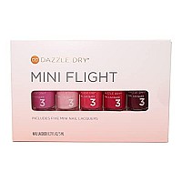 Dazzle Dry Mini Flight - Coronado - 5 Mini Lacquers