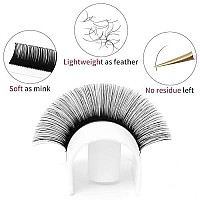 Colored Lash Extensions 12 Colors 10D Premade Fans Eyelash Extensions 13Mm D Curly Color Lashes Volume Lash Extensions 007 Professional Premade Lash Fans (12 Color-007D, 13Mm)