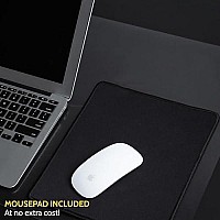 Awnour - Clear Desk Mat, Multifunctional Desk Pad - 24 X 14 Inches - Office Desk Protector With Anti-Slip Base, Transparent Table Protector, Spill-Resistant - Round Edges