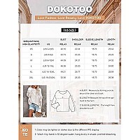 Dokotoo Womens Soft Cute Plain Lace Crochet Crew Neck Knitted Sweaters For Women Fashion 2022 Jumpers Long Sleeve Casual Winter Pullover Sweater Outerwear Blue Xs