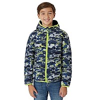 Eddie Bauer Kids Jacket - Cirruslite Weather Resistant Insulated Quilted Bubble Puffer Coat For Boys And Girls (3-20), Size 3-4, Lime Green