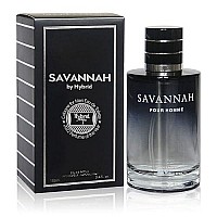 Hybrid Savannah Cologne For Men Eau De Toilette Natural Spray Masculine Scent 34 Fl Oz