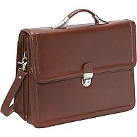 Apc Savvy Leather Executive Briefcase