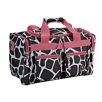 19 Inch Tote Bag Pink Giraffe