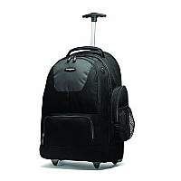 Samsonite Wheeled Backpack With Organizational Pockets Blackcharcoal One Size