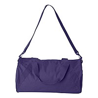 Liberty Bags Recycled 18 Small Duffel Bag Purple One Size