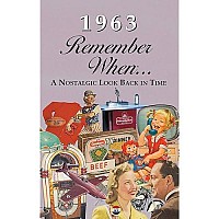 1963 Remember When Celebration Kardlet Birthdays Anniversaries Reunions Homecomings Client Corporate Gifts