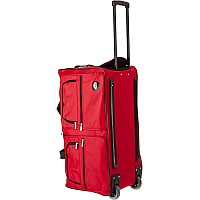 30 Inch Rolling Duffle Red