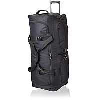 36 Inch Rolling Duffle Black