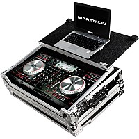 Fly Drive Case Fits Numark Ns6Ii Dj Controller Or Similarly Sized Equipment With Laptop Shelf