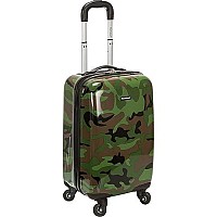 20 Inch Polycarbonate Carry On - Camo