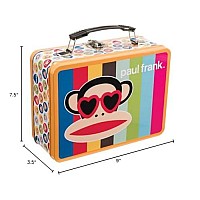 Vandor 46070 Paul Frank Large Tin Tote Multicolor