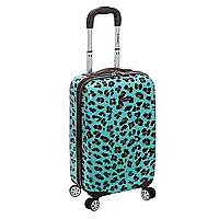 20 Inch Polycarbonate Carry On - Blueleopard