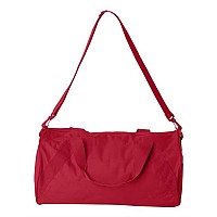 Liberty Bags Recycled 18 Small Duffel Bag Red One Size