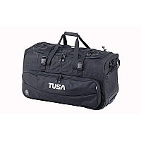 Tusa Dive Gear Roller Duffle Bag In Black