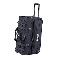 Tusa Dive Gear Roller Duffle Bag In Black