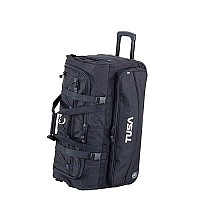 Tusa Dive Gear Roller Duffle Bag In Black