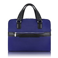 N Series Hartford Nylon Dual Compartment Briefcase Navy