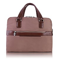 N Series Hartford Nylon Dual Compartment Briefcase Khaki