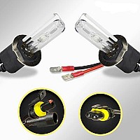 Innovited Hid Xenon H3 3000K Replacement Bulbs 1 Pair Golden Yellow