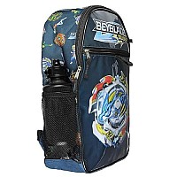 Beyblade Burst Spinner Tops Backpack Lunch Bag Water Bottle Ice Pack 5 Pc Mega Set