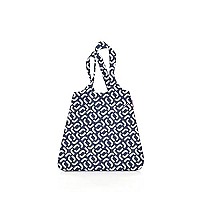 Reisenthel Mini Maxi Shopper Signature Navy Foldable Shopping Bag With Attractive Design Water Repellent