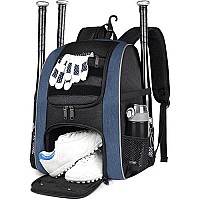 Matein Baseball Backpack Lightweight Softball Bag With Shoes Compartment For Men Large Capacity Baseball Bags Gift For Adults