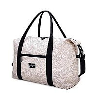 Jadyn Lola Travel Bag Weekenderovernight Duffel Gym Tote Bag For Women Desert Leopard