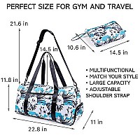 Large Duffle Bag For Women 22 Duffle Bag For Gym Beach And Travel Large Duffle Weekender Bag With Large Cosmetic Pouch Wh