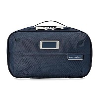 Briggs Riley Navy 11 Inch Expandable Essentials Toiletry Kit