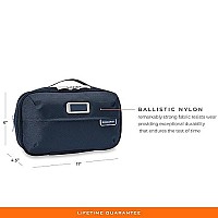 Briggs Riley Navy 11 Inch Expandable Essentials Toiletry Kit