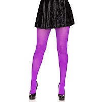 Nylon Tights Os Purple Os Pu