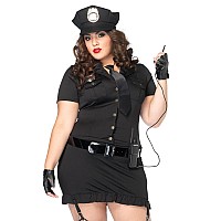 6Pc Dirty Cop Incl Hat Dress