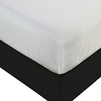 Plastic Mattress Protector Queen Fitted Sheet Style Waterproof Vinyl Mattress Cover Heavy Duty Breathable Bed Wetting And S