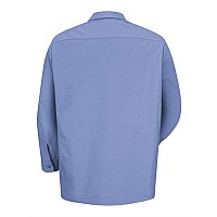 Red Kap Industrial Long Sleeve Work Shirt Light Blue S