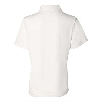 Featherlite Womens Moisture Free Mesh Sport Shirt White L