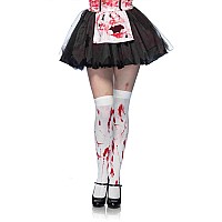 Bloody Zombie Thigh Highs Os