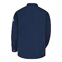 Bulwark Dress Uniform Shirt Excel Fr Comfortouch 7 Oz Navy L