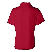 Featherlite Womens Moisture Free Mesh Sport Shirt Red L