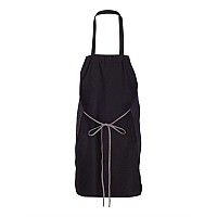 Chef Designs Bib Apron Black One Size