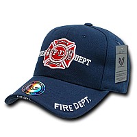 Deluxe Law Enf Caps Fire Dep Navy