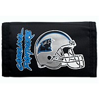 Carolina Panthers Wallet Nylon Trifold