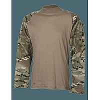 Combat Shirt Long Sleeve Multicam Mens 5050 Nyco Ll